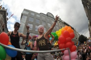 gay pride march prague