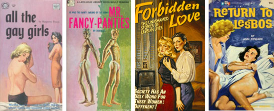 lesbian pulp art